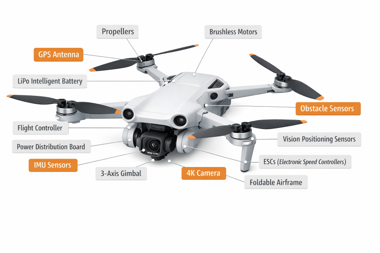 The Anatomy of a Drone: A Complete Guide for Hobbyists & Pros