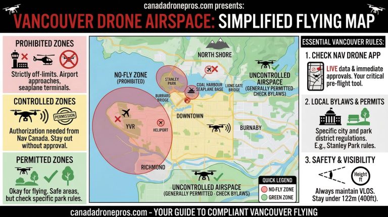 Where Can You Fly a Drone in Vancouver, British Columbia?