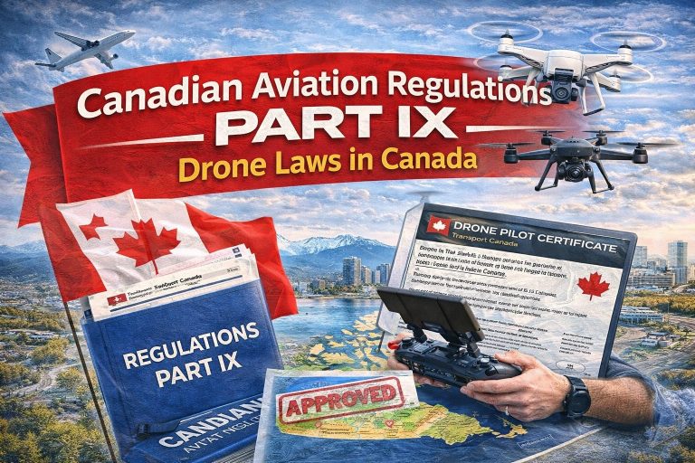 Canadian Aviation Regulations Part IX w/ Free Cheat Sheet