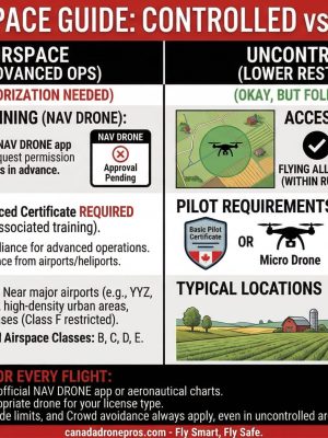 Controlled VS Uncontrolled Airspace Cheat Sheet