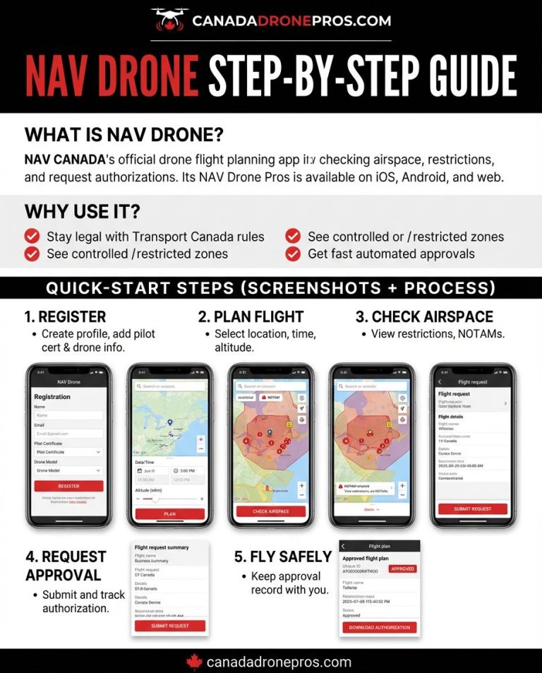 NAV Drone for Canadian RPAS Pilots
